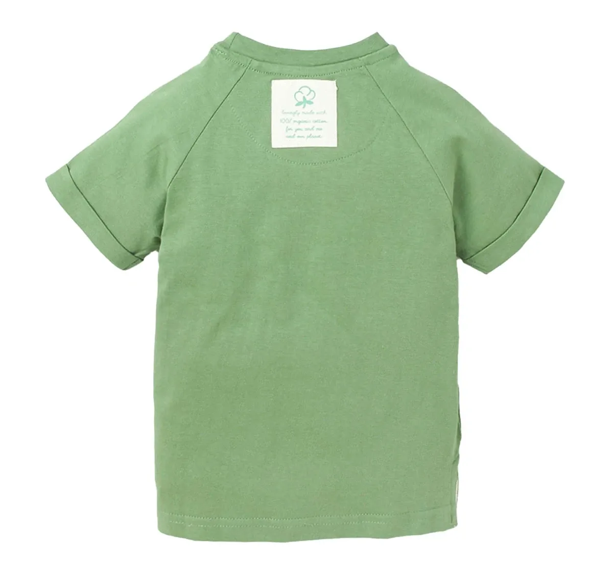 Organic Tee With Print By Bhavnoor  Navya