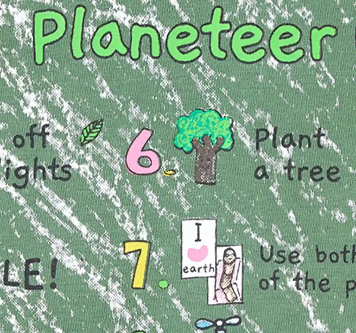 Organic Tee With Print By Keya