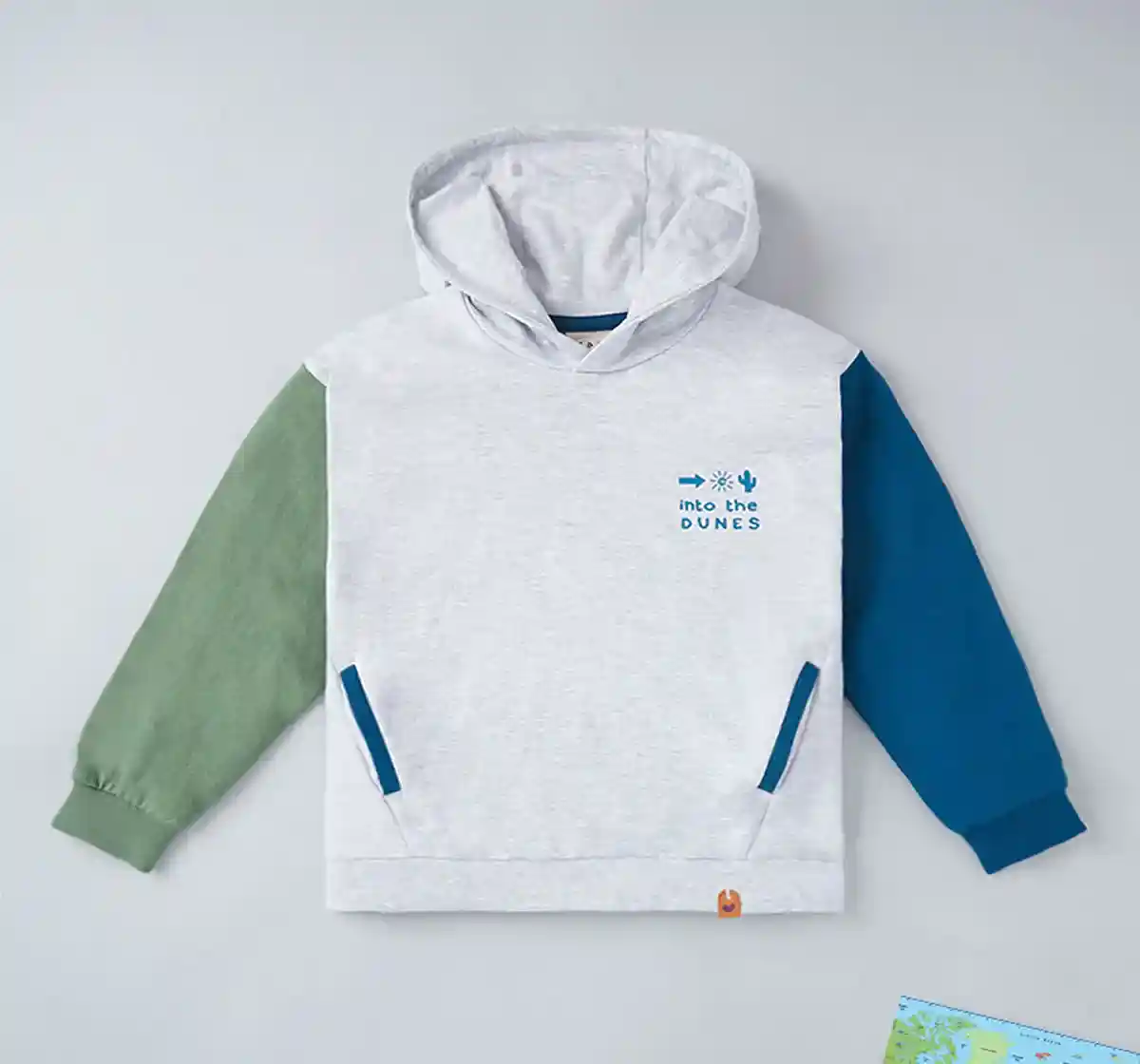 Boys Color Block Hoodie