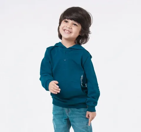Boys Buttoned Hoodie