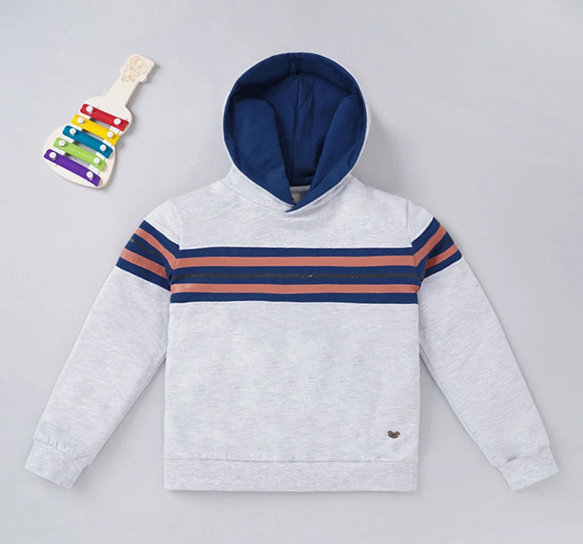 Boys Cut And Sew Hoodie