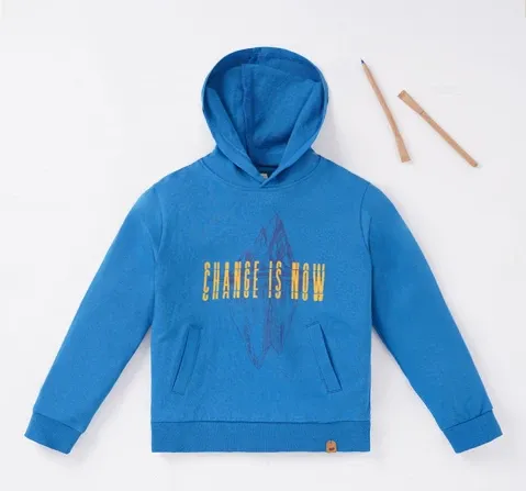 Boys Hoodie With A Chest Print