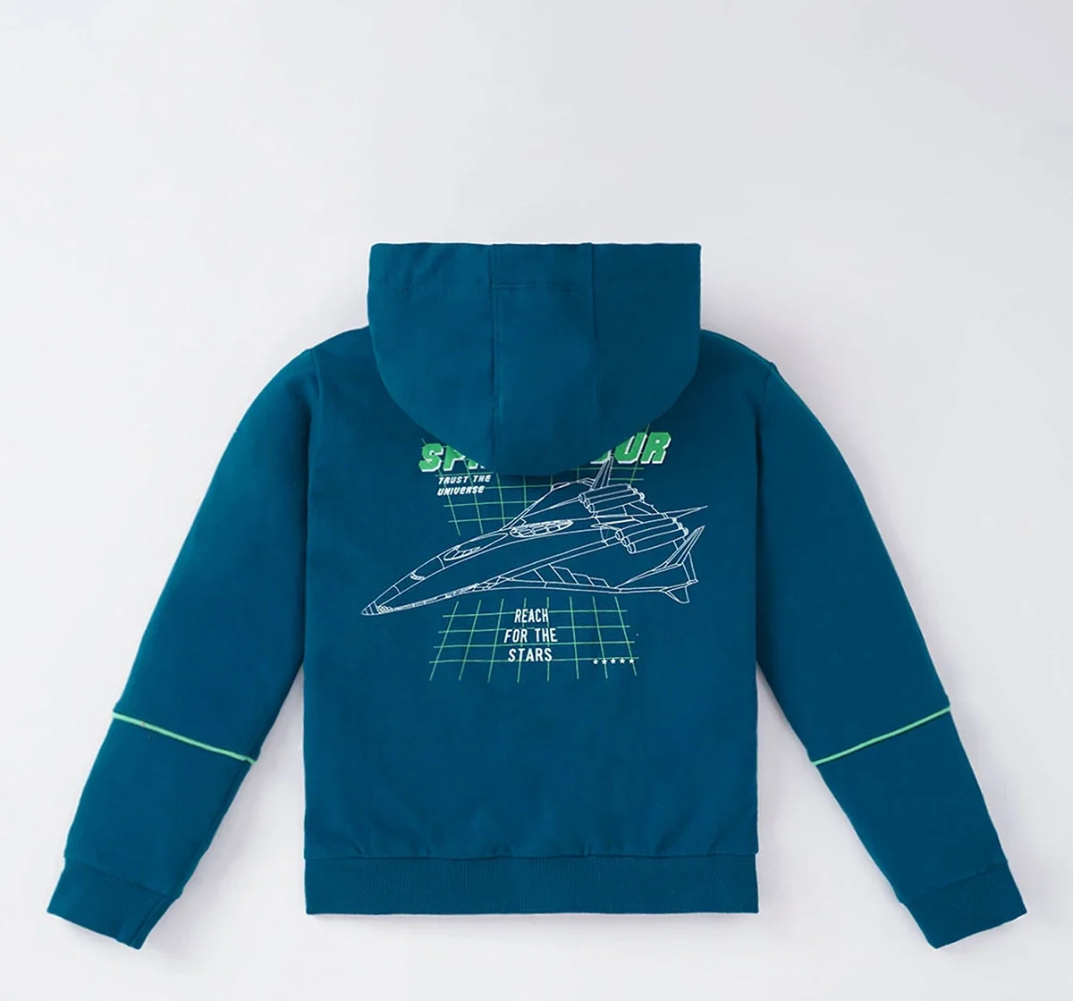 Boys Hooded Zipper Jacket
