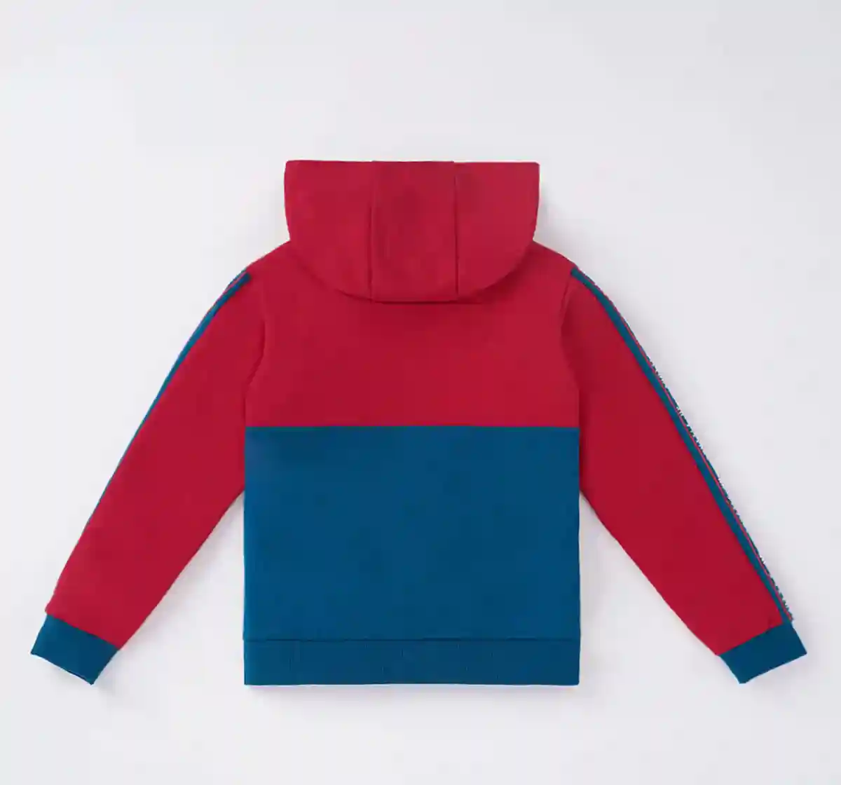 Boys Color Block Hooded Jacket