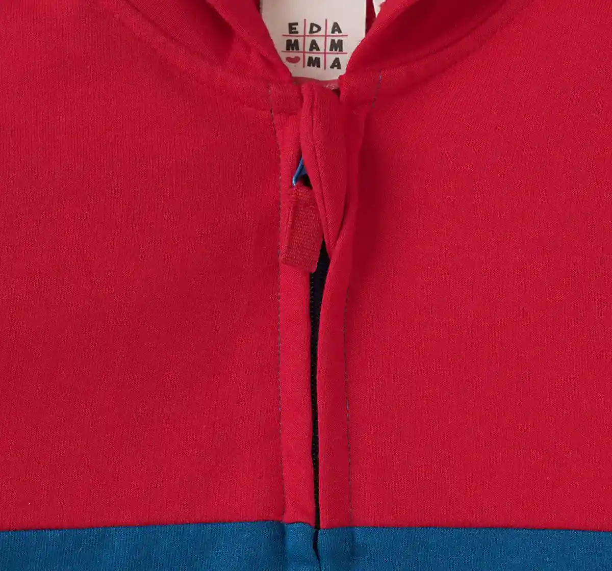 Boys Color Block Hooded Jacket