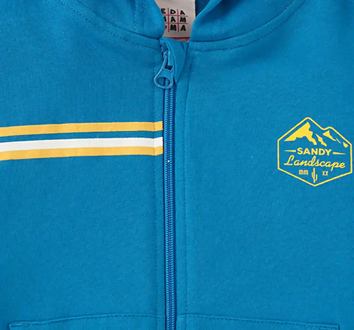 Boys Zipper Hooded Knit Jacket