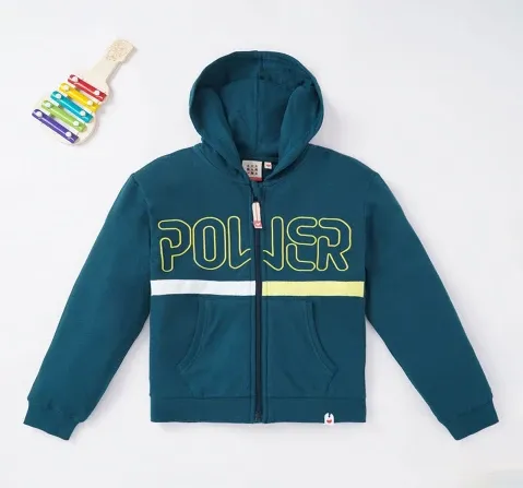 Boys Front Zipper Jacket