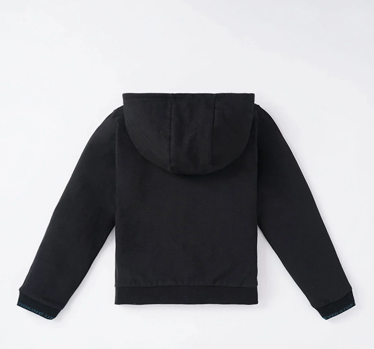 Boys Front Open Hooded Jacket