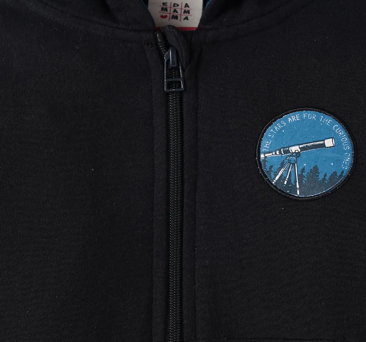 Boys Front Open Hooded Jacket