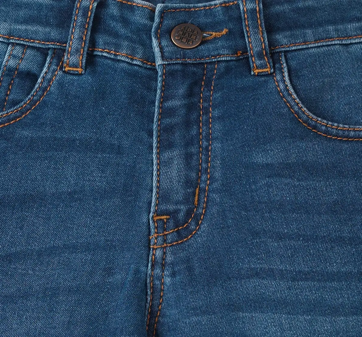 Boys Basic Solid Jeans