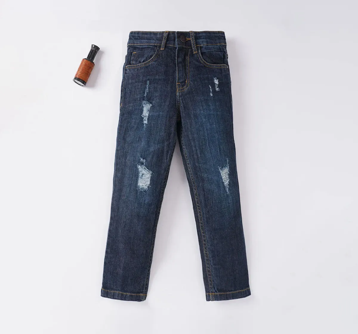 Boys Ripped Denim Jeans