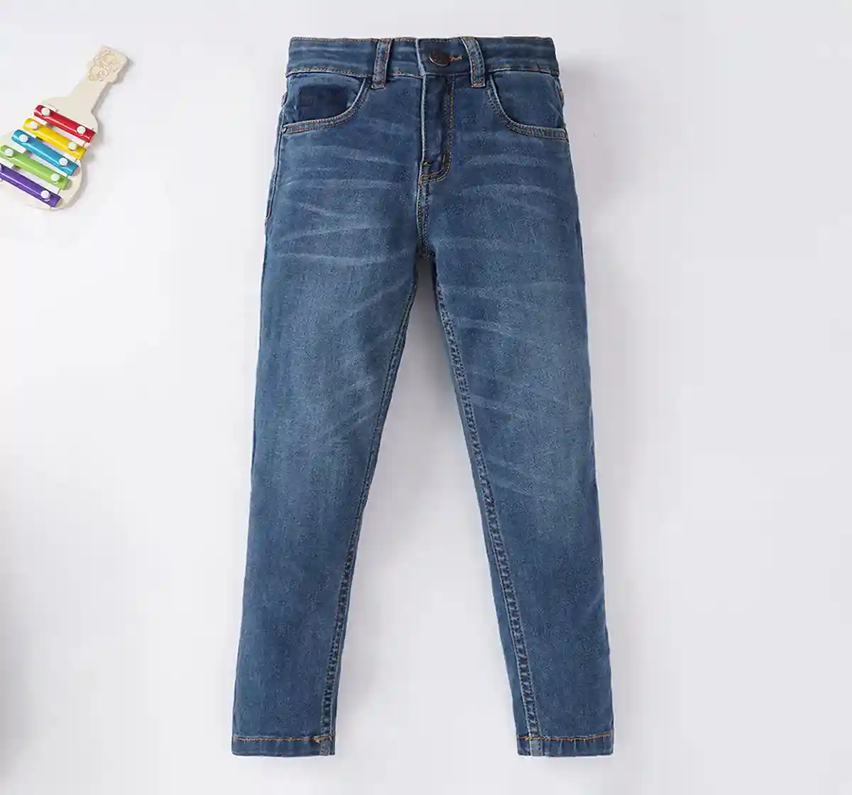 Boys Patch Denim Jeans