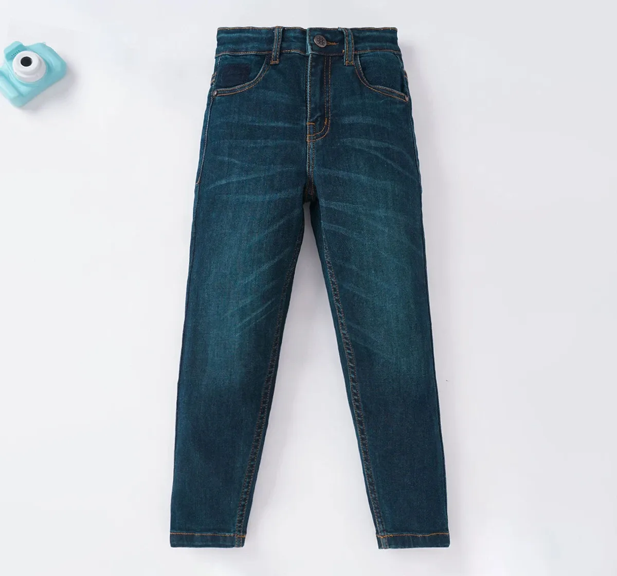Boys Dark Wash Denim Jeans