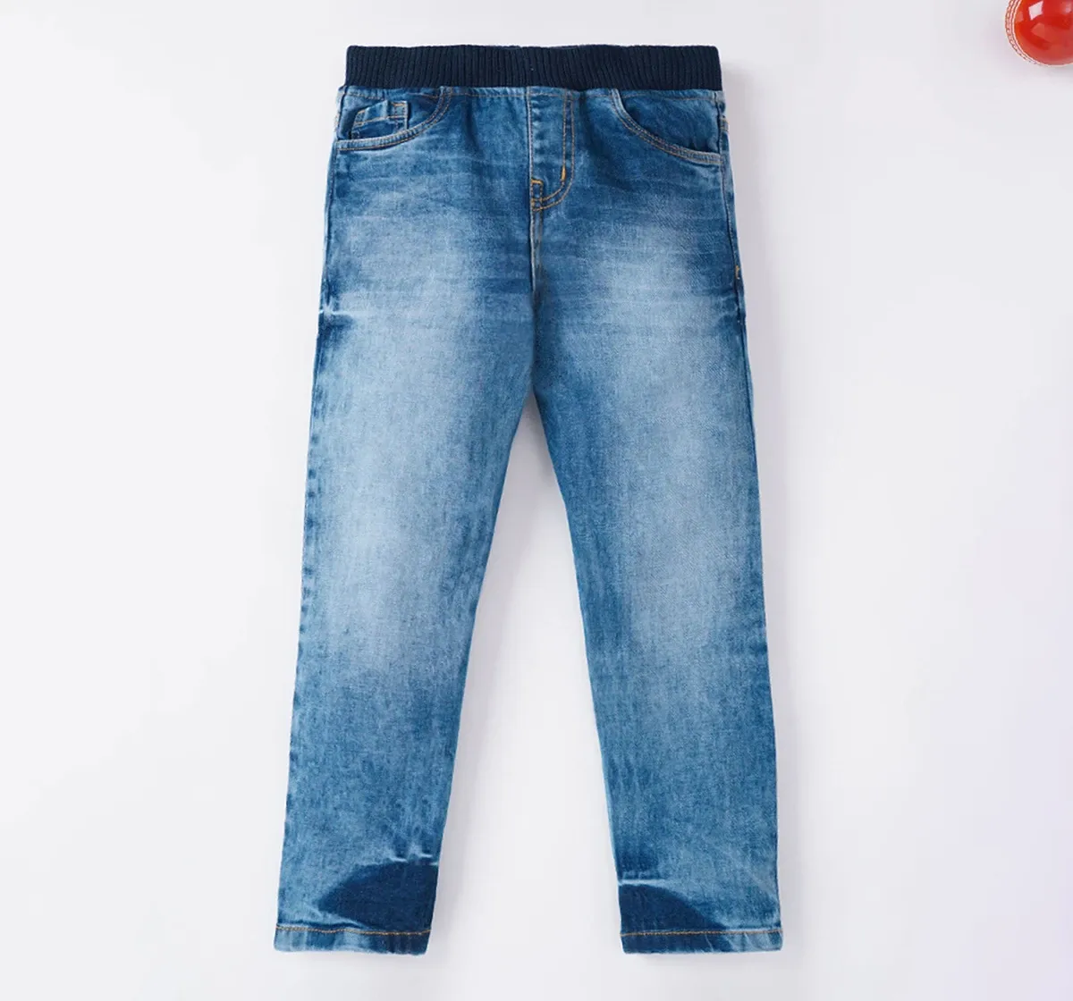 Boys Basic Solid Jeans