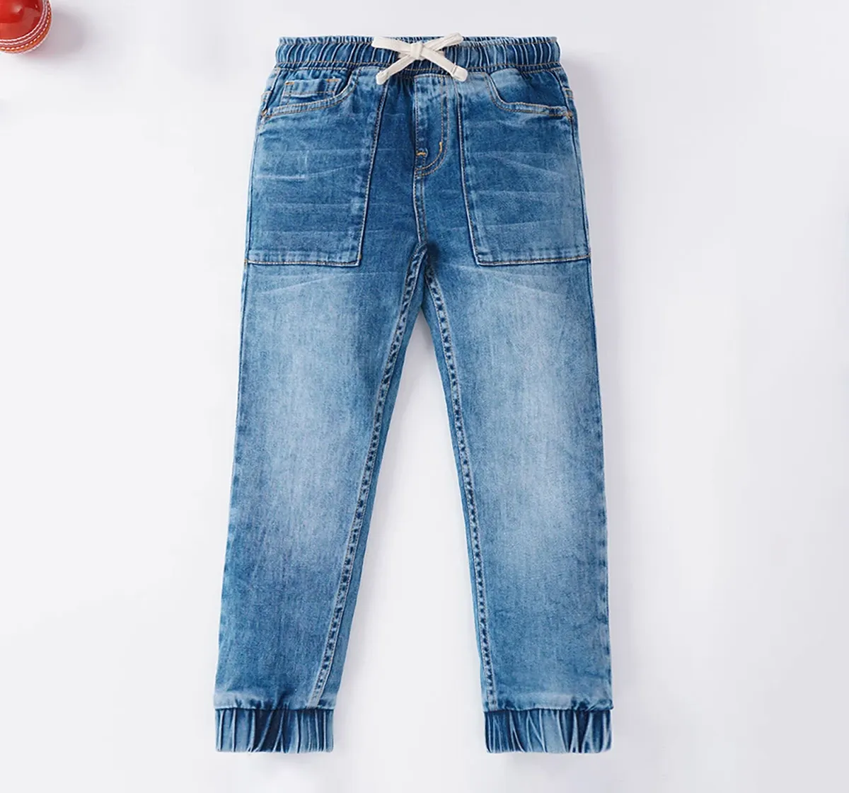 Boys Basic Solid Jeans