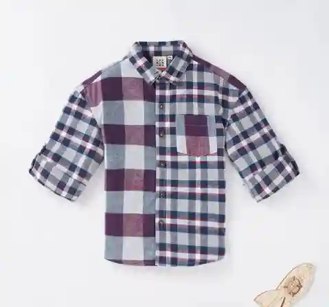 Boys Plaid Shirt