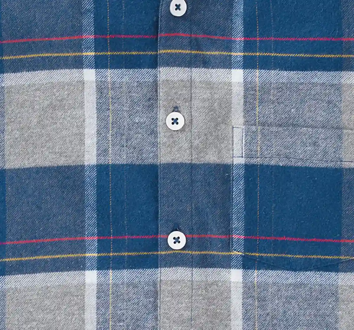 Boys Plaid Hooded Shirt