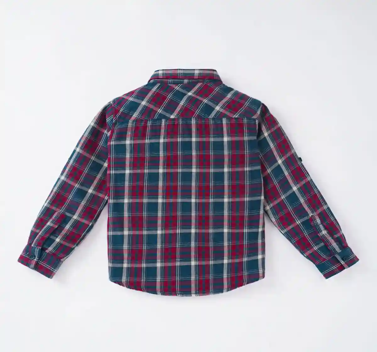 Boys Full Sleeves Plaid Shirt
