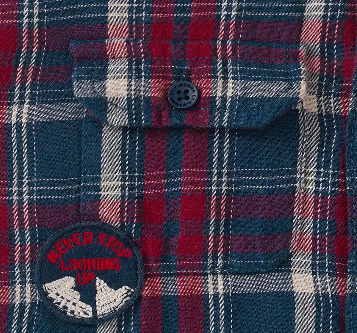 Boys Full Sleeves Plaid Shirt