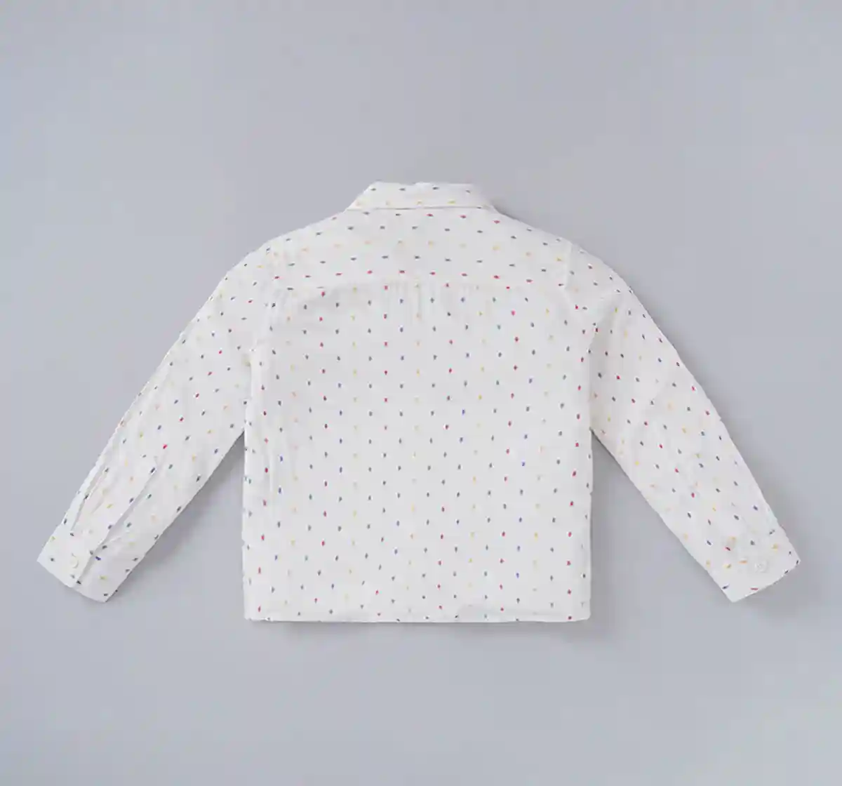 Boys Full Sleeves Dobby Shirt