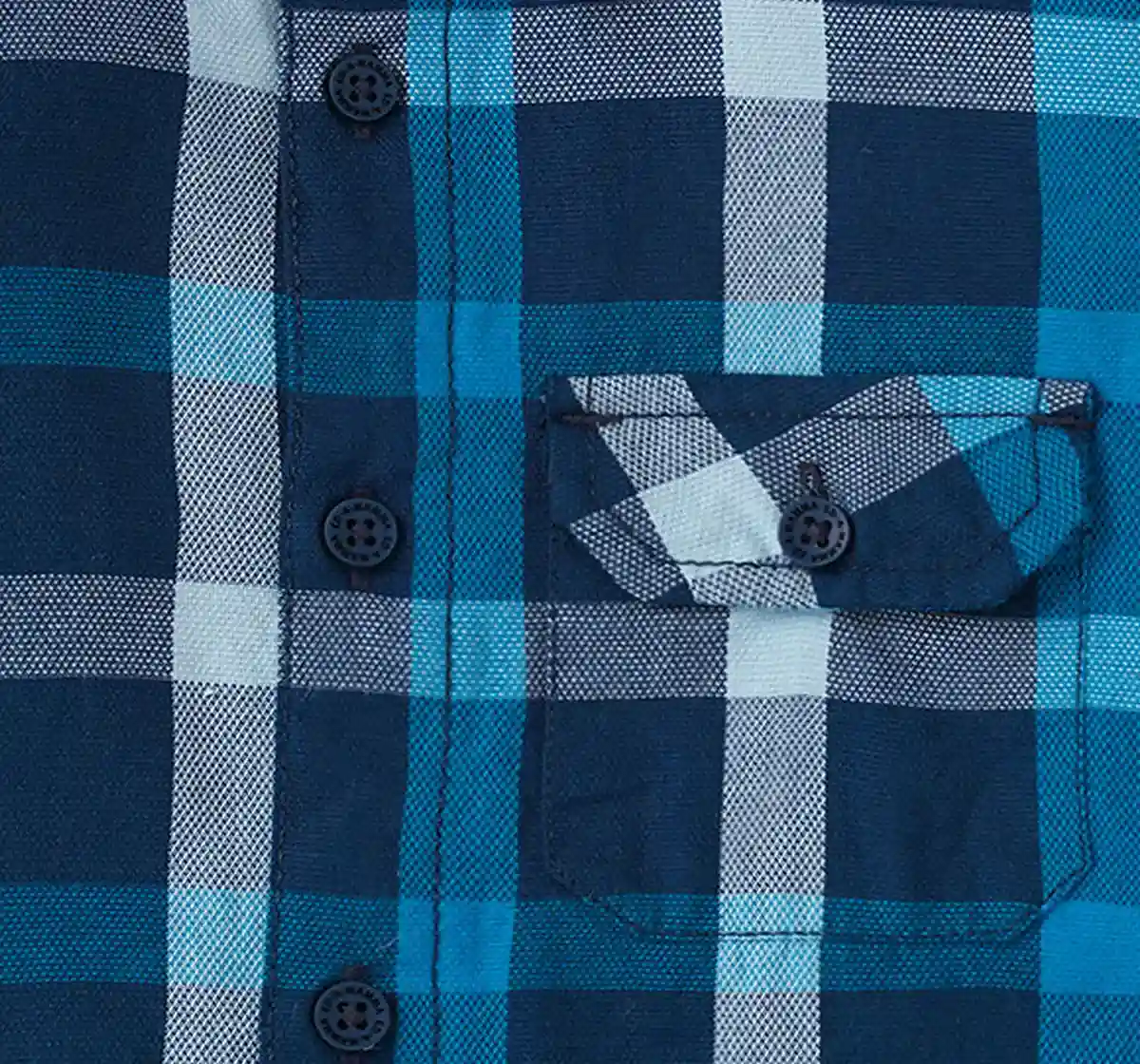 Boys Full Sleeves Y/D Checks Shirt