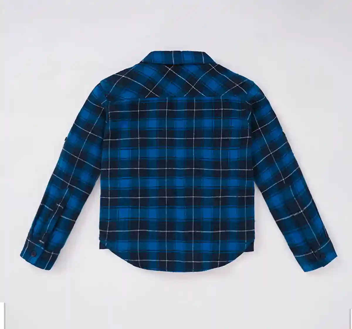 Boys Full Sleeves Checkered Shirt