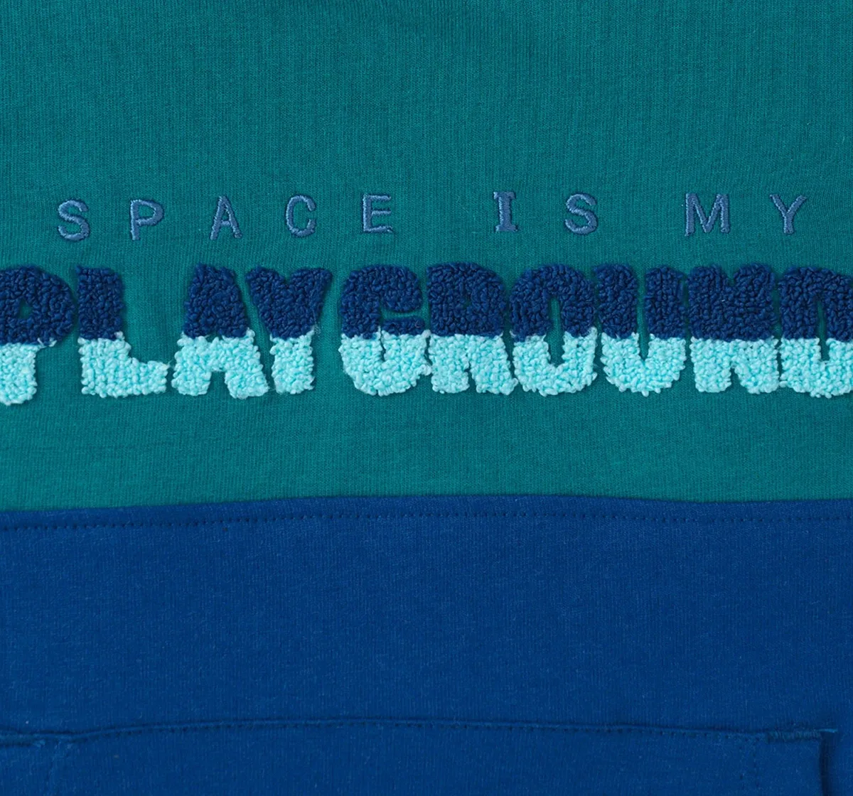 Boys Color Block Sweatshirt