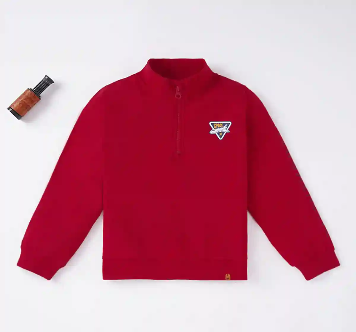 Boys Zipper Hi-Nk Sweatshirt