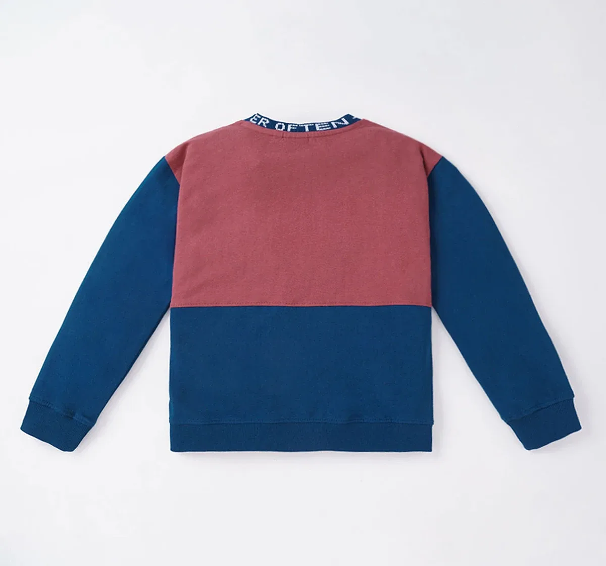 Boys Color Block Sweatshirt
