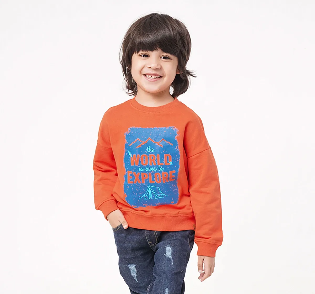 Boys Printed Sweatshirt
