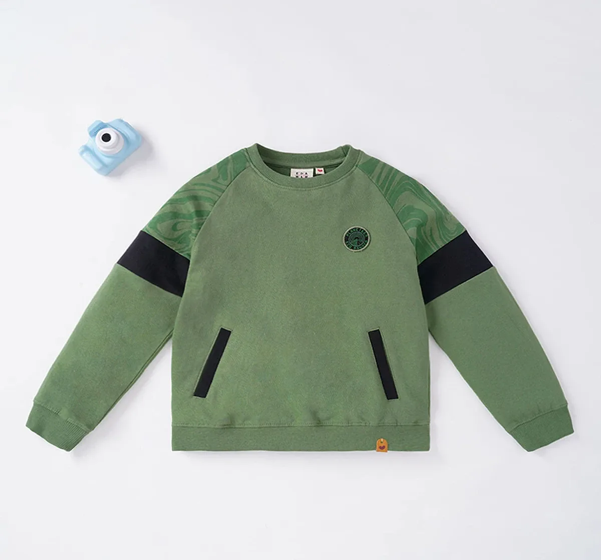 Boys Cut And Sew Sweatshirt