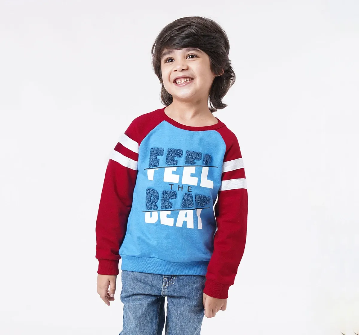 Boys Raglan Sleeve Sweatshirt