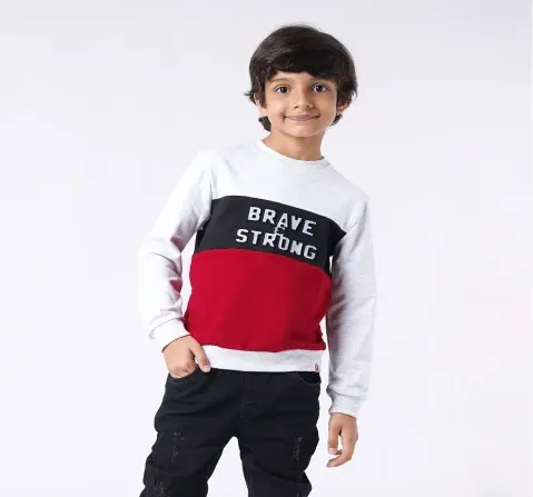 Boys Embossed Sweatshirt