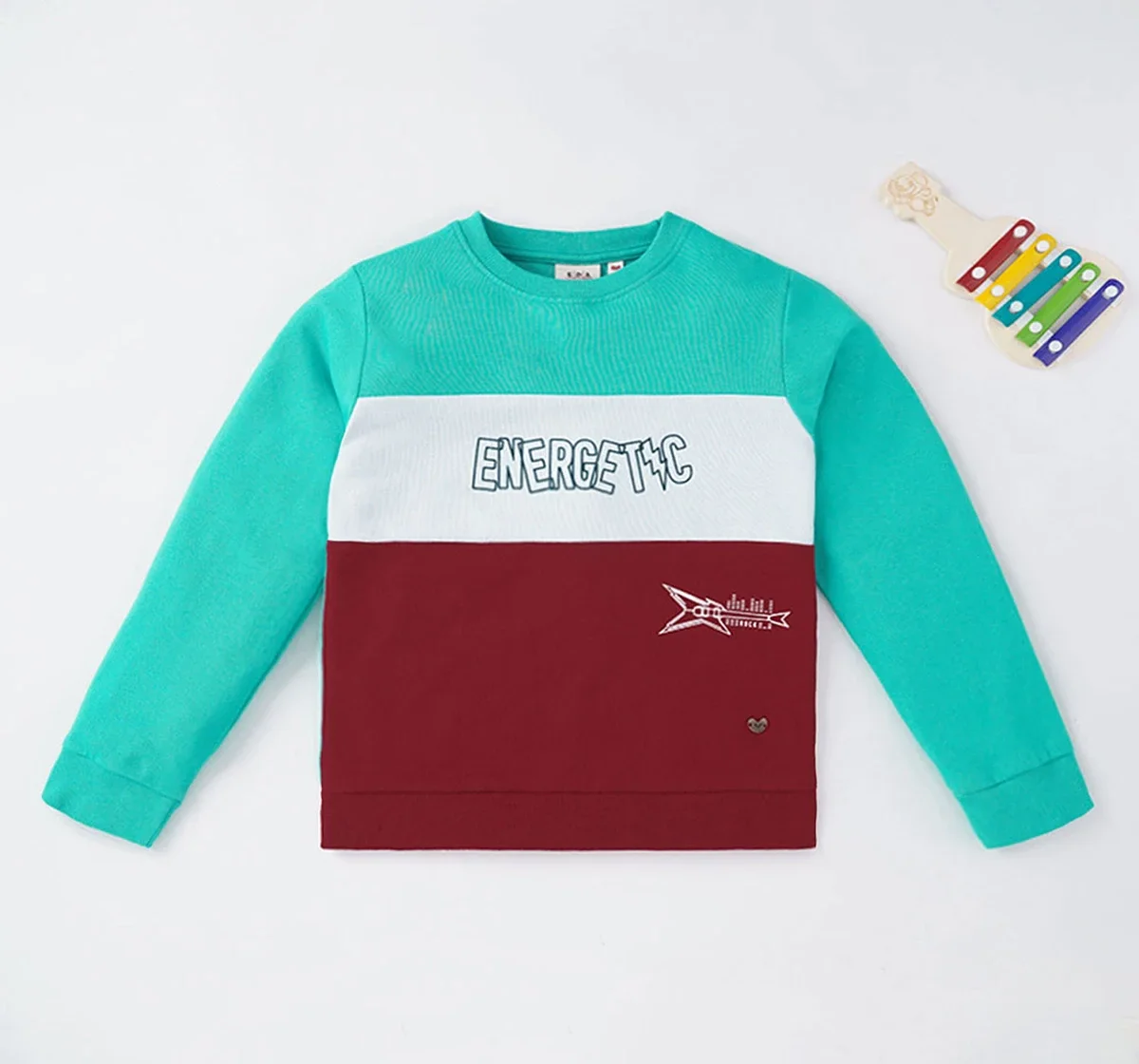 Boys Cut And Sew Sweatshirt