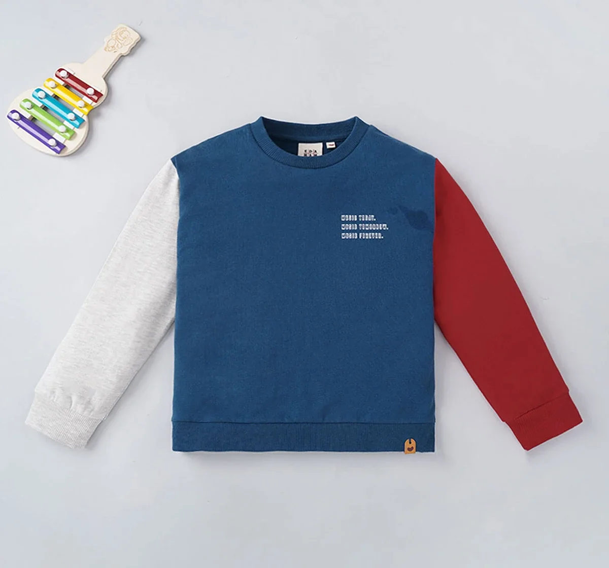 Boys Color-Block Sweatshirt