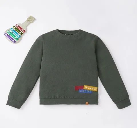 Boys Quilted Sweatshirt