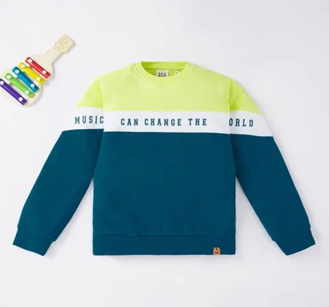 Boys Color- Block Sweatshirt