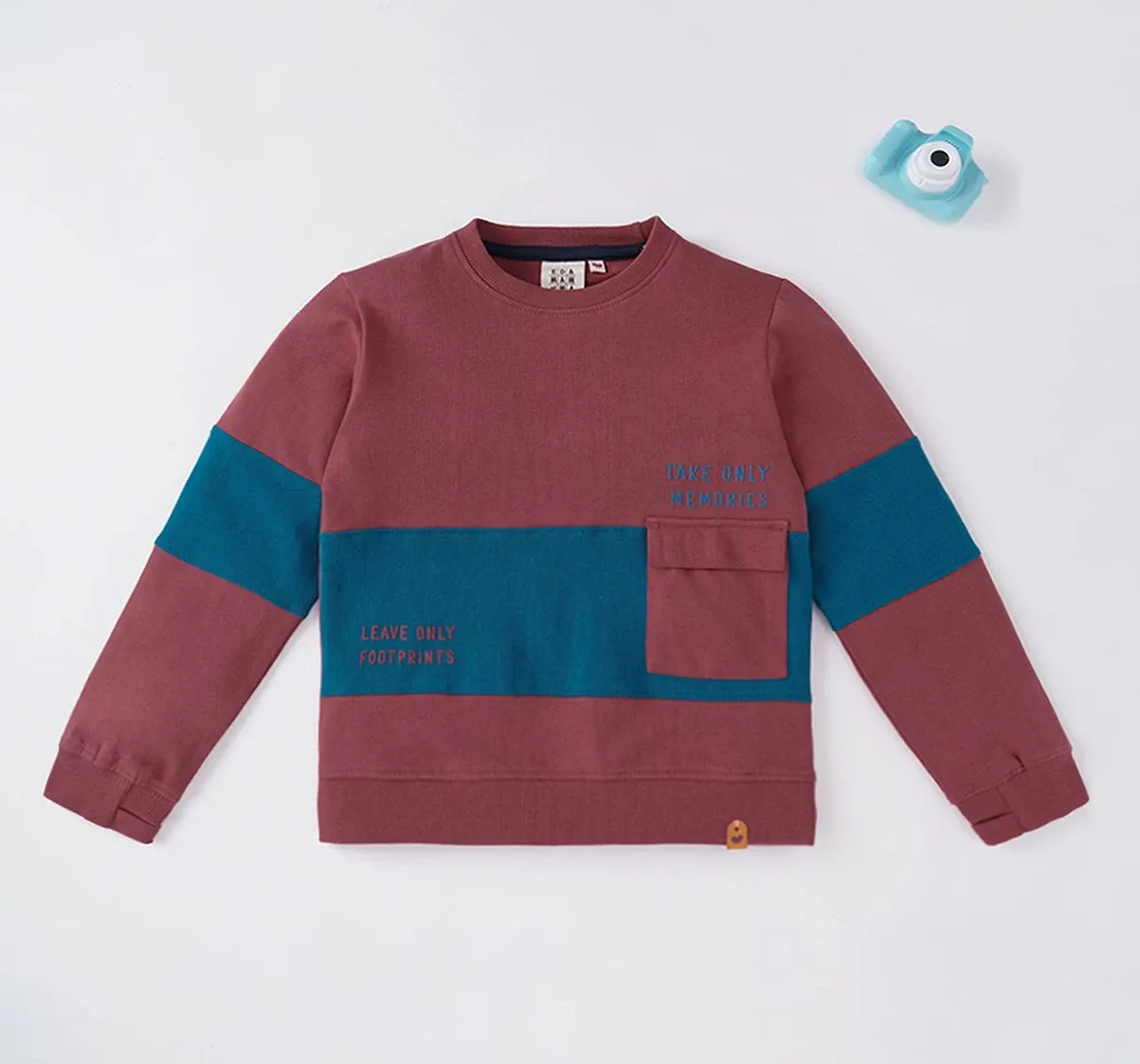 Boys Color-Blocking Sweatshirt