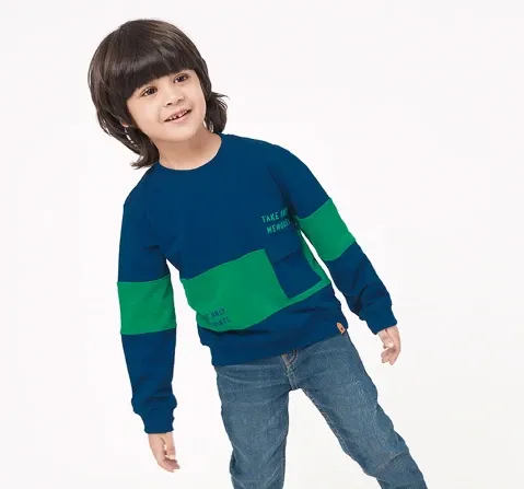 Boys Color-Blocking Sweatshirt