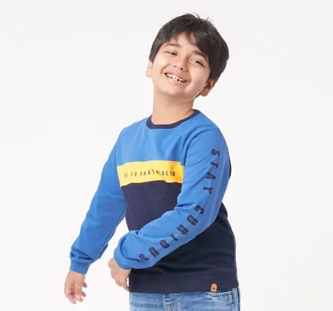 Boys Color-Blocking Sweatshirt