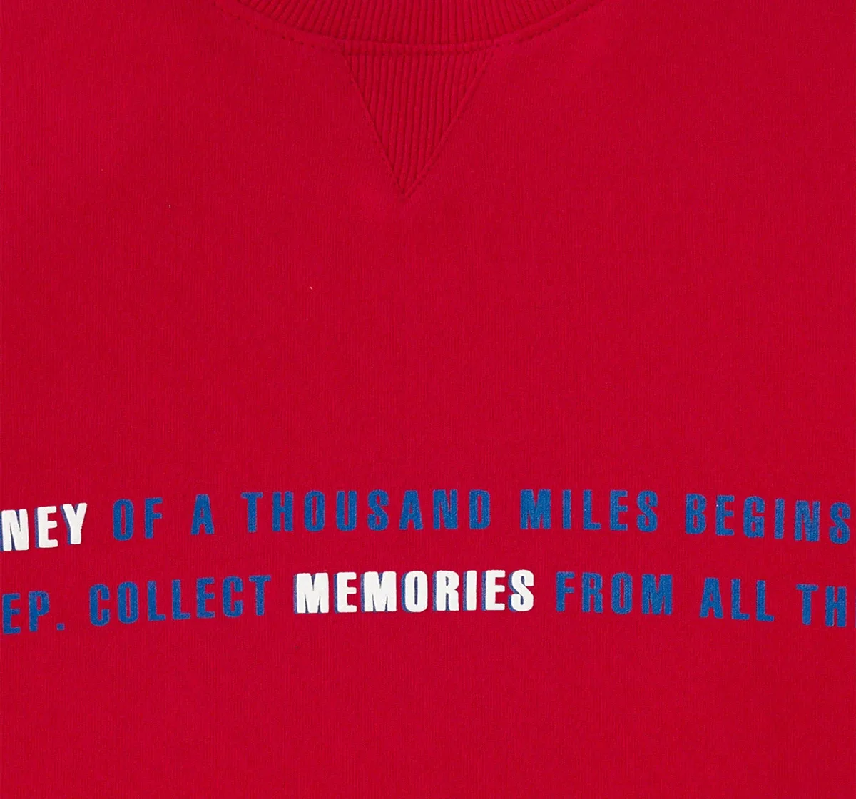 Boys Chest Print Sweatshirt