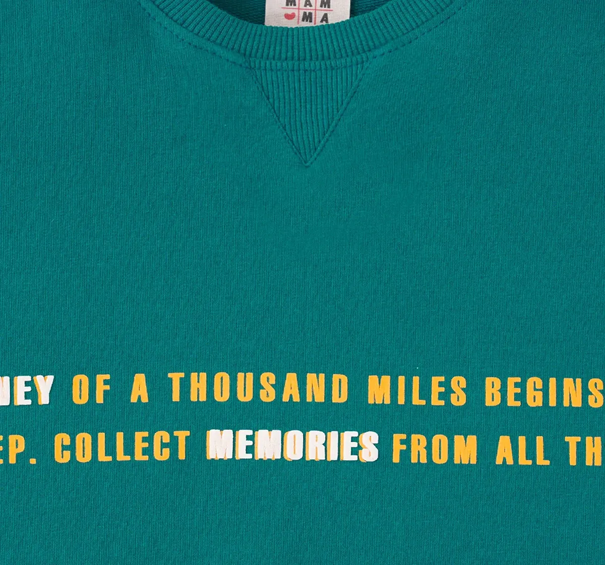 Boys Chest Print Sweatshirt