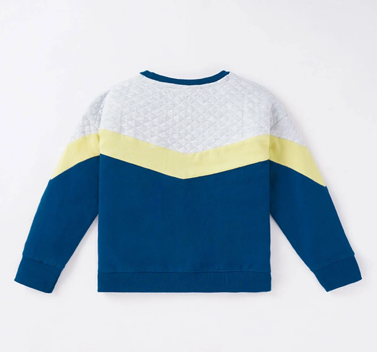 Boys Color Block Sweatshirt