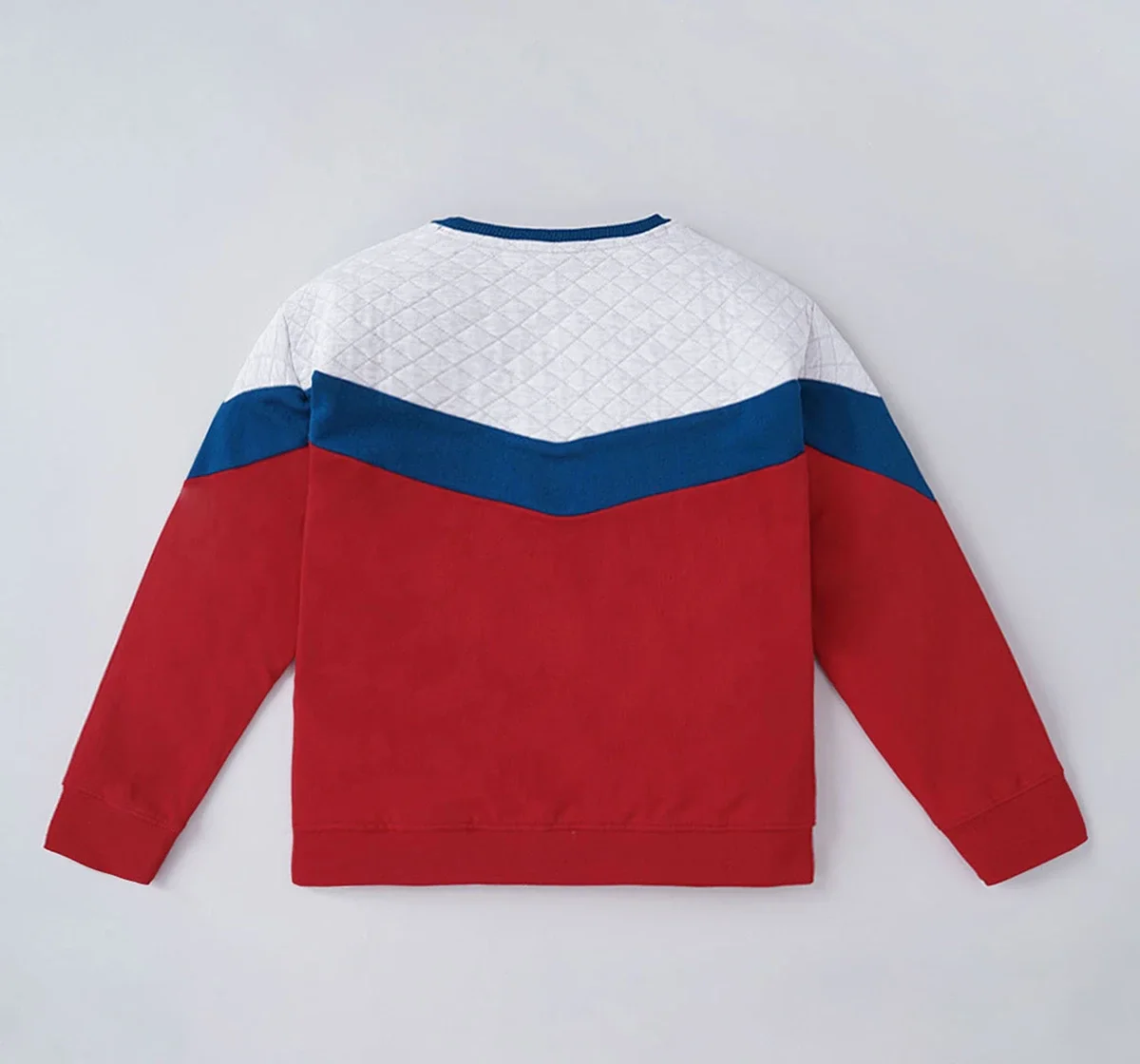 Boys Color Block Sweatshirt