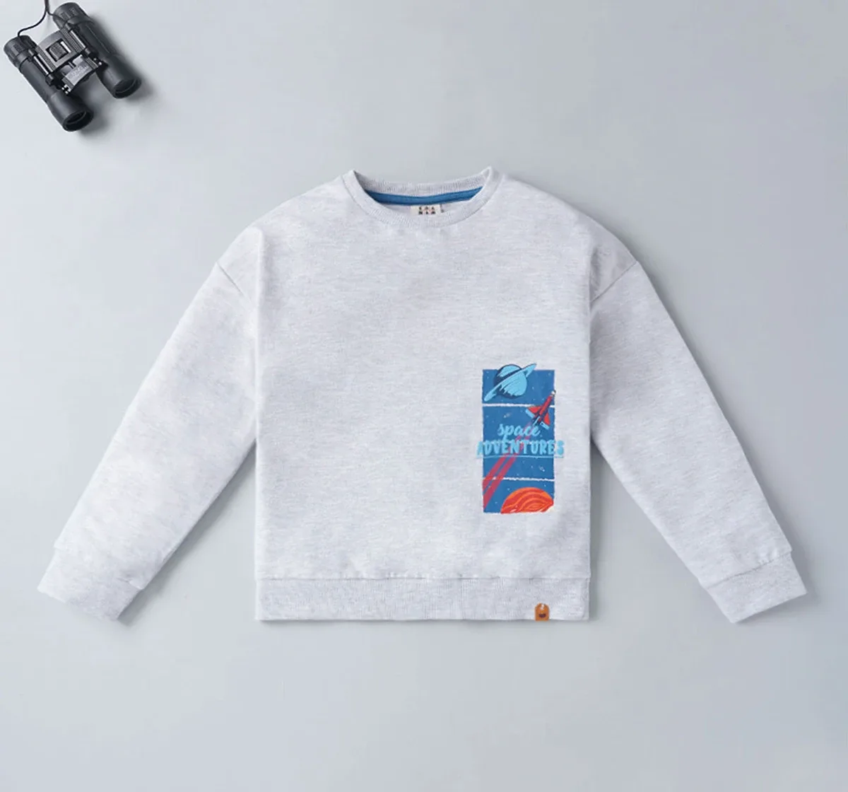 Boys Space Printed Sweatshirt