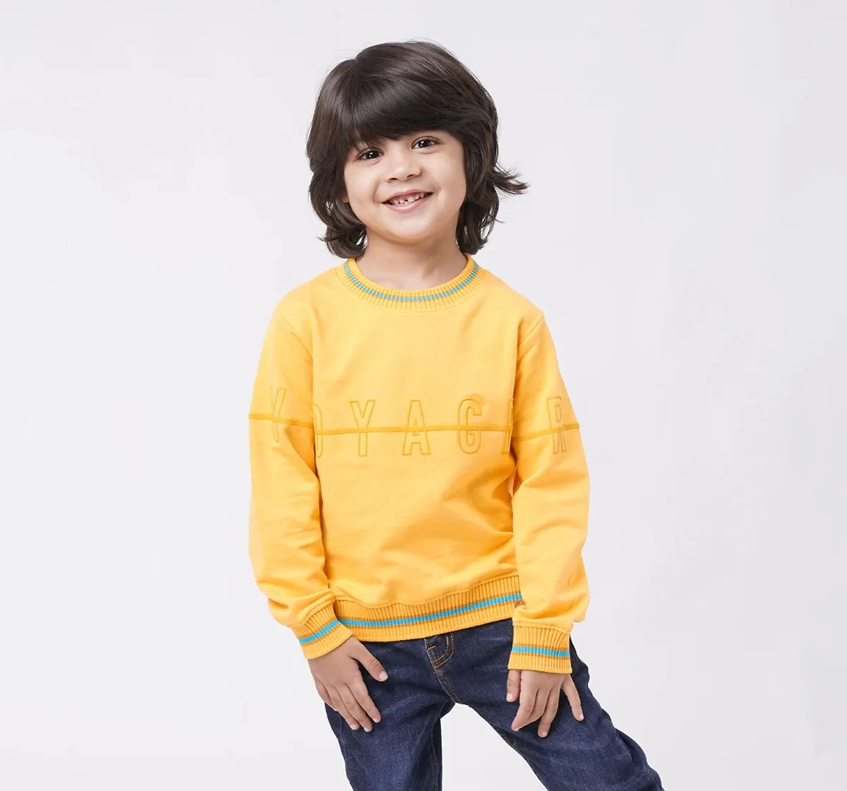 Boys Space Printed Sweatshirt