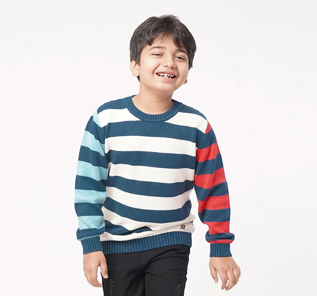 Boys Striped Sweater