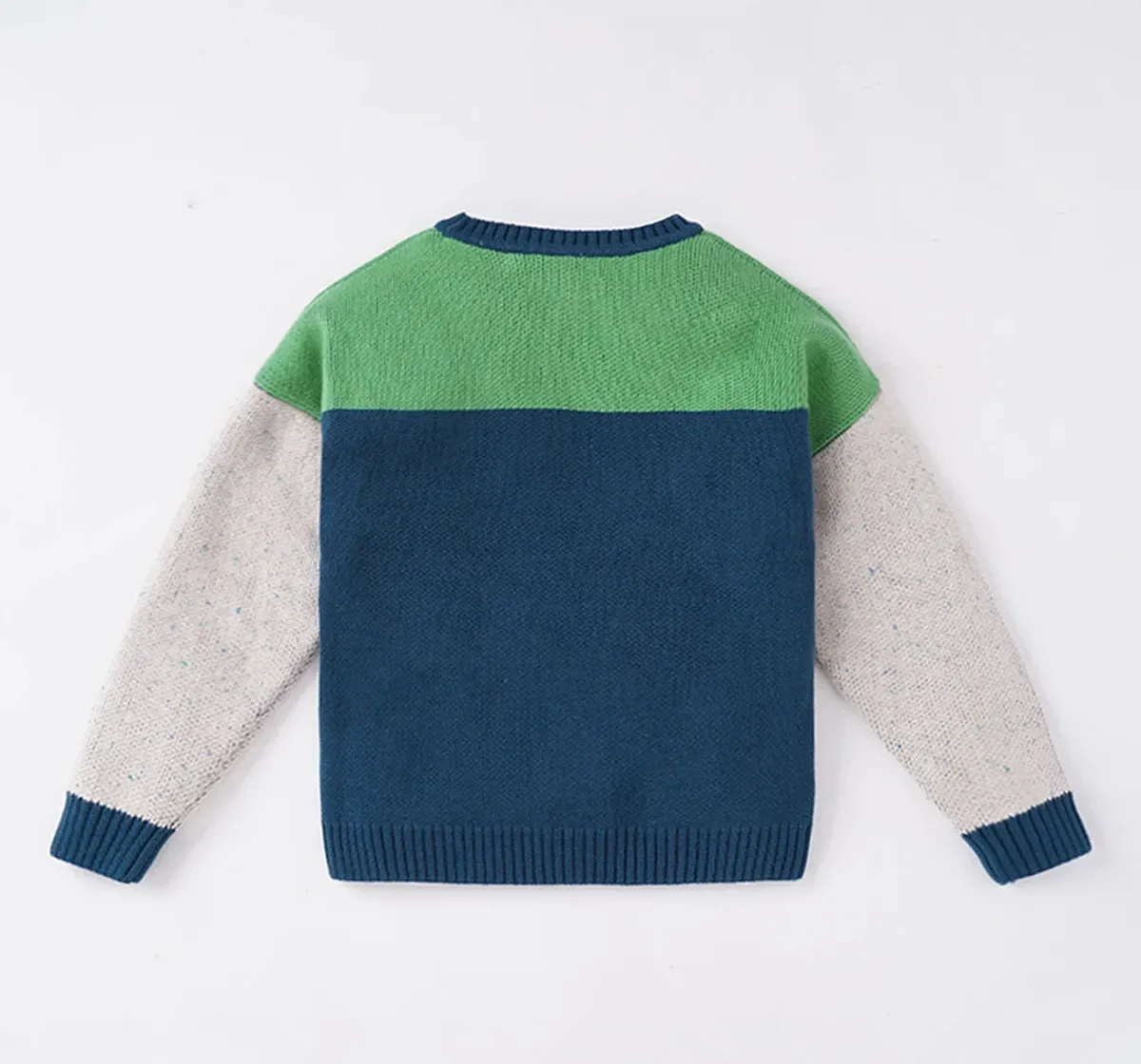Boys Color Block Sweater
