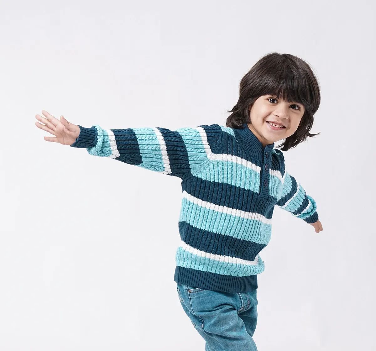 Boys Striped Sweater