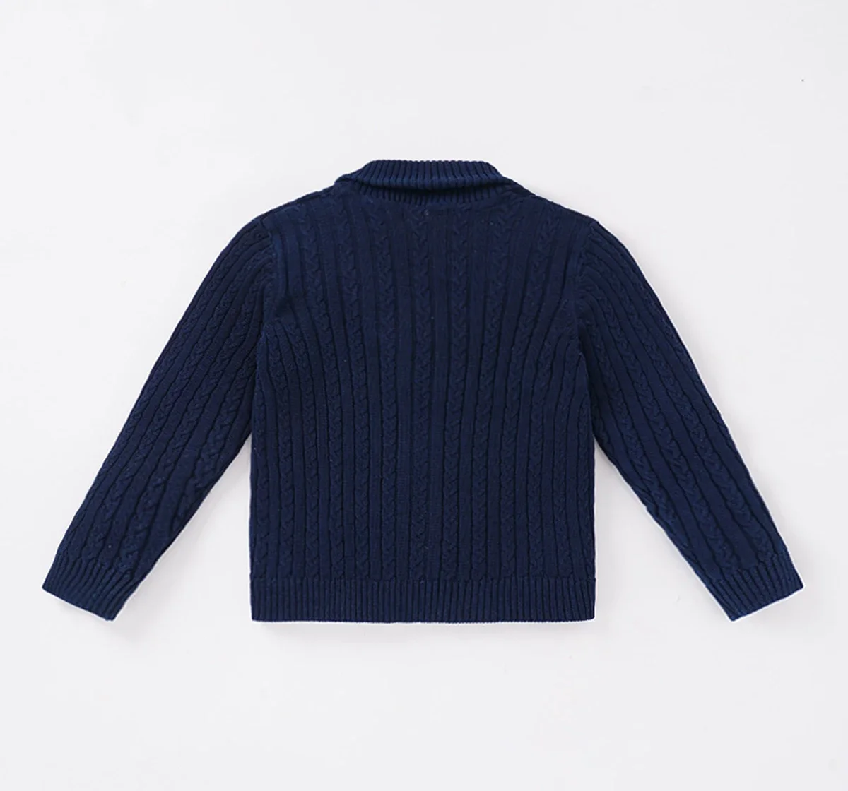 Boys Full Sleeves Front Open Sweater